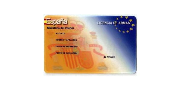 examen licencia armas